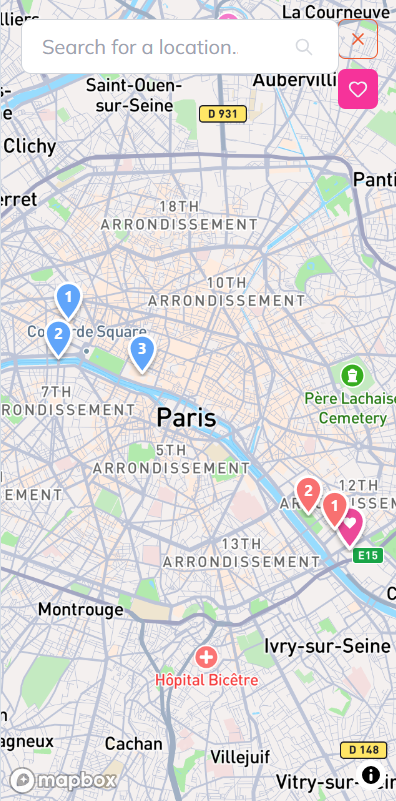 Explore the map